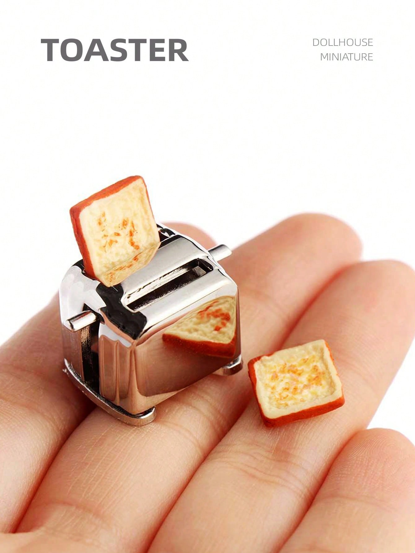 1:12 Dollhouse Miniature Toast - đánh giá và giá Kitchen Appliances