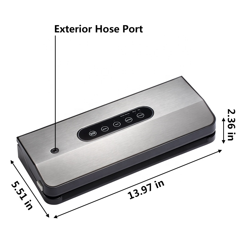 2 1 Electric Stainless Steel V - đánh giá và giá Food Vacuum Sealer Machine