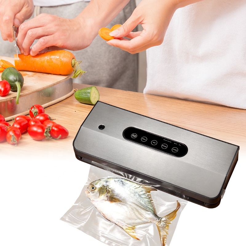 2 1 Electric Stainless Steel V - đánh giá và giá Food Vacuum Sealer Machine