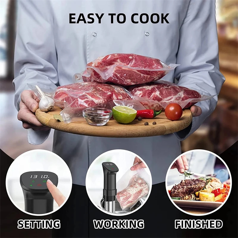 1100W Waterproof Sous Vide Coo - đánh giá và giá Digital Sous Vide Precision Cooker