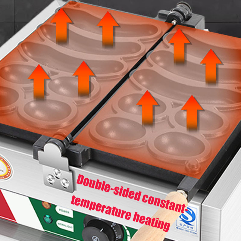 4-hole 110V/220V Non-stick Rou - đánh giá và giá Mini Waffle Maker Machine