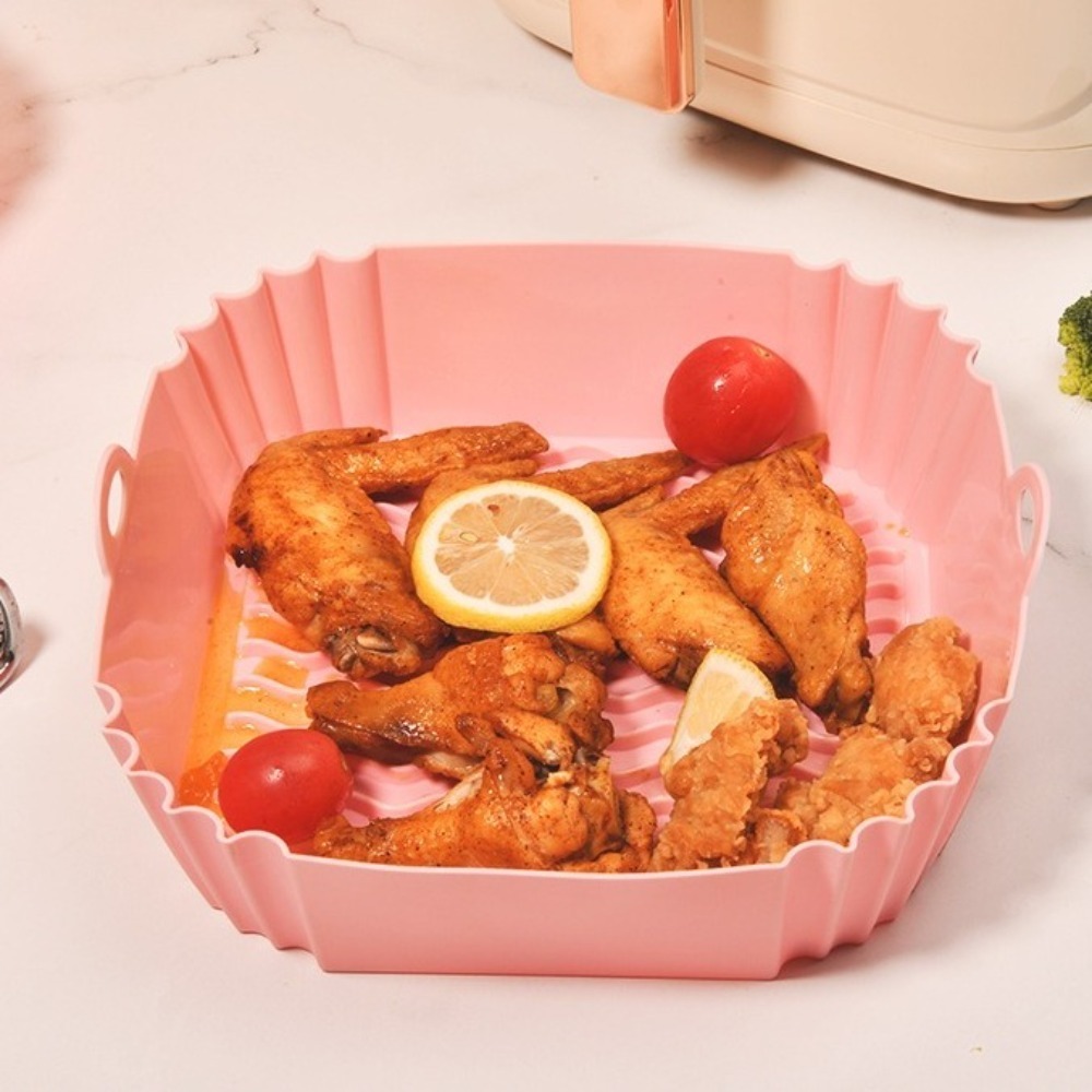 Non-stick Silicone Air Fryer L - đánh giá và giá Air Fryer Silicone Pot Liner